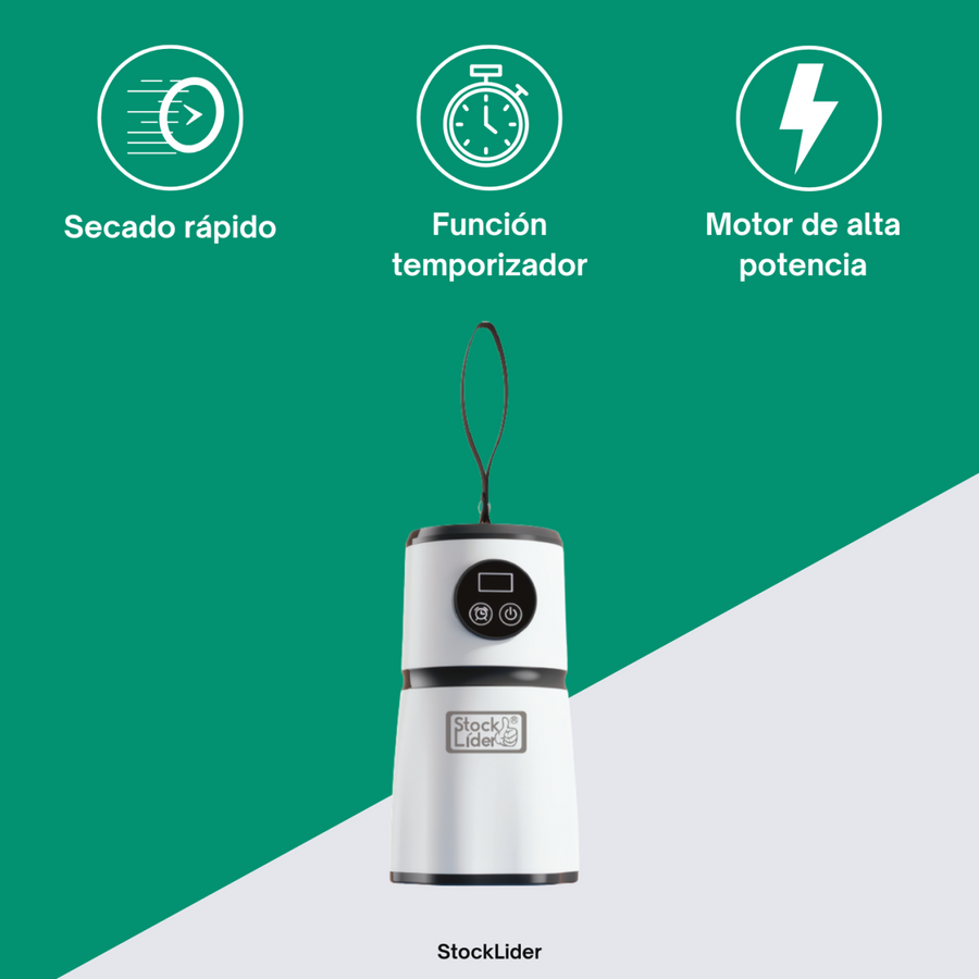 Secador eléctrico para ropa portátil