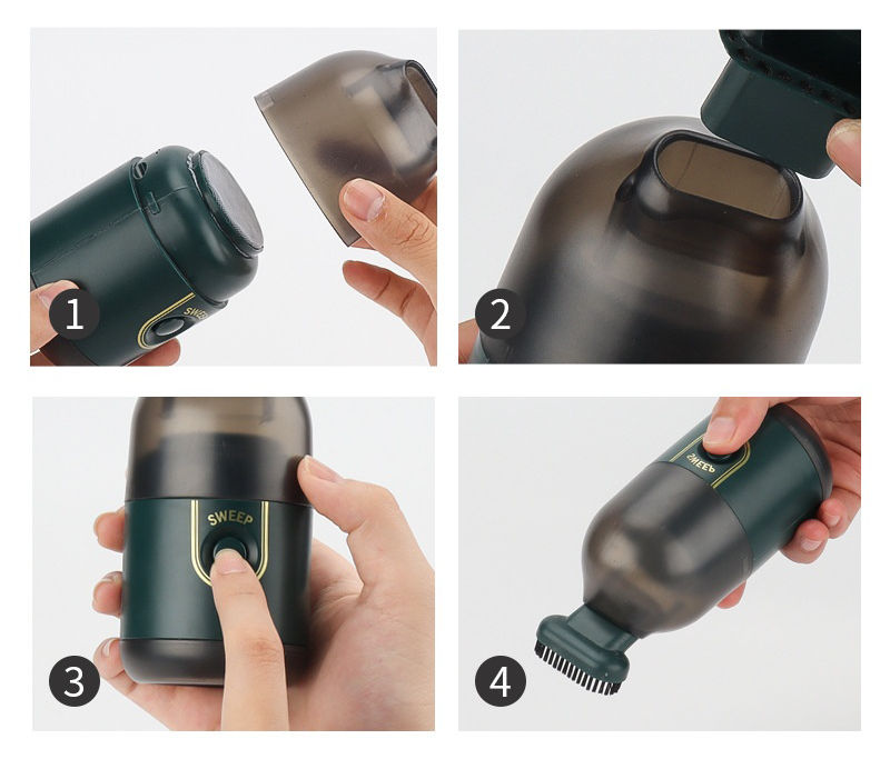 Aspirador Mini Mesa compacto para migas