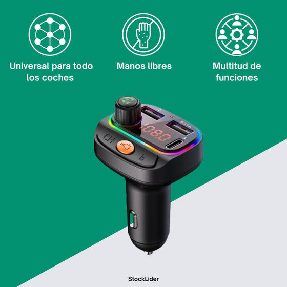 MP3 coche C15 Bluetooth y manos libres