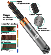 Cepillo secador 5 en 1 para alisar y dar volumen