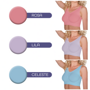Sujetador sin costuras pack 3 colores