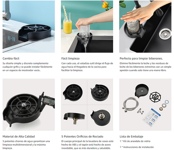 Limpiador de Vaso Automático | ViamoMas