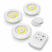 Luces LED Adhesivas con Mando | Pack 3