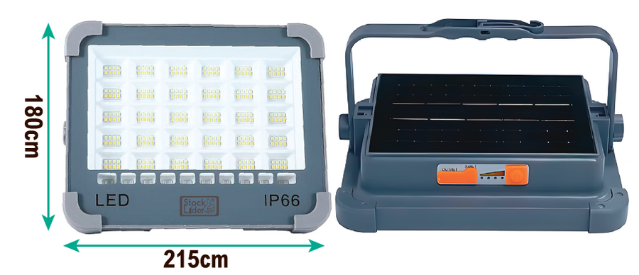 Foco led solar recargable 260 LED | ViamoMas