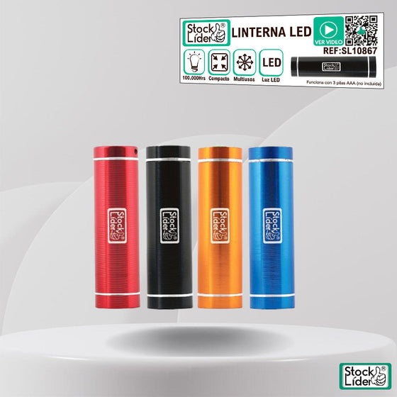 Linterna LED potente compacta | ViamoMas