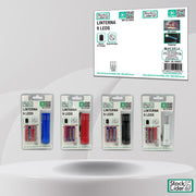 Linterna 9 LEDs compacta y resistente