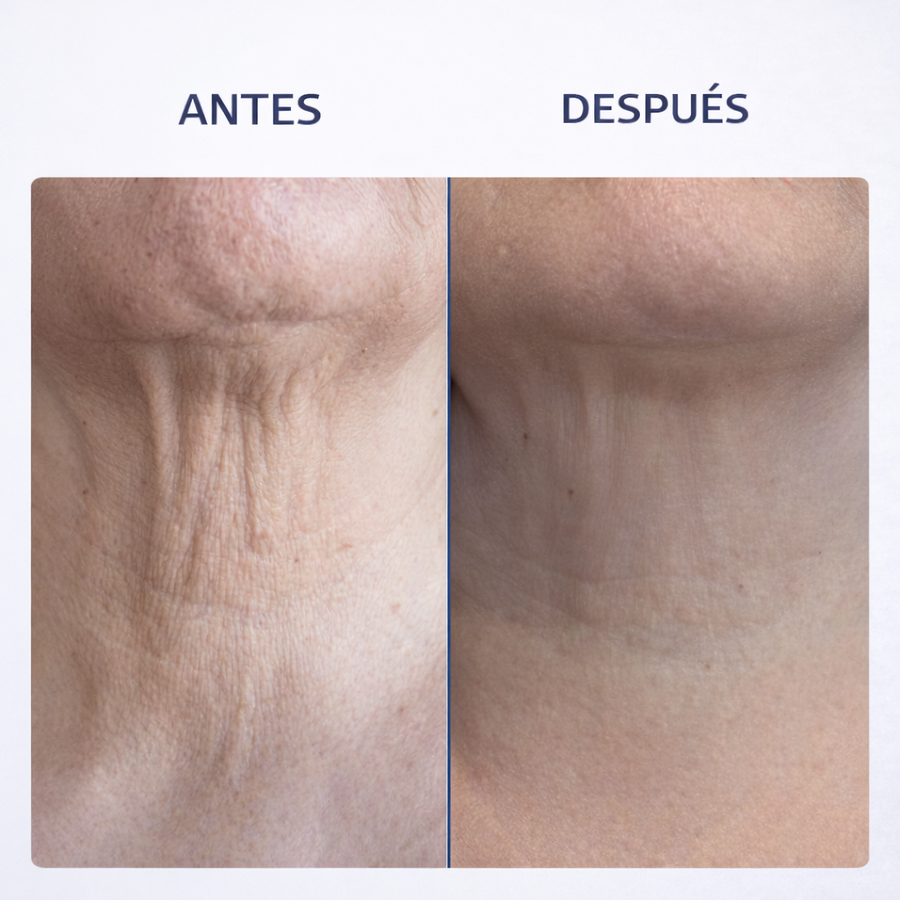 Rodillo 3D antiarrugas cuello y rostro