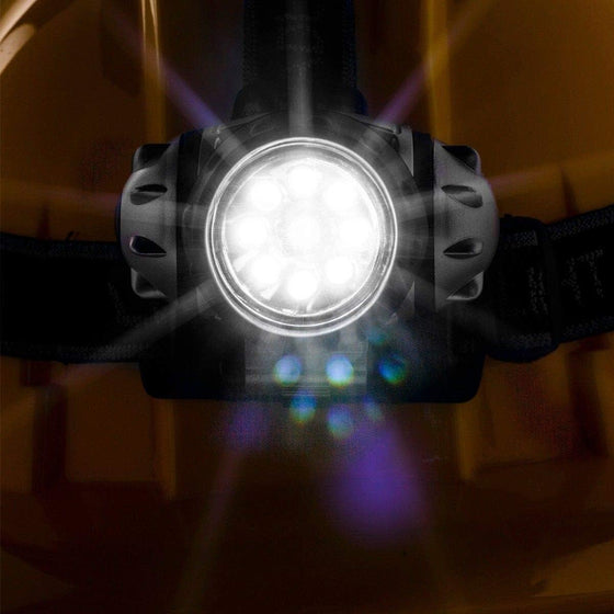 Linterna de cabeza led potente y ajustable