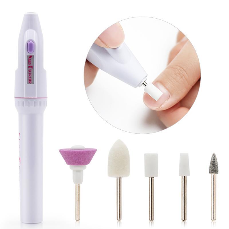 Set profesional manicura eléctrico 5 en 1