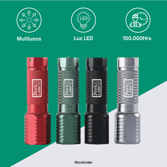Linterna LED portátil compacta | ViamoMas