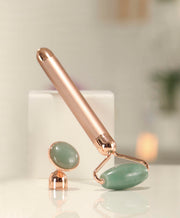 Rodillo de Jade con Vibración Facial