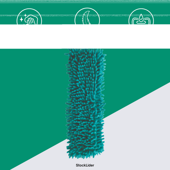 Recambio de mopa chenilla absorbente