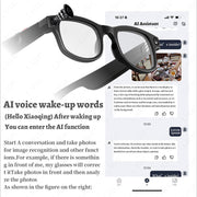 Gafas inteligentes Bluetooth con traducción