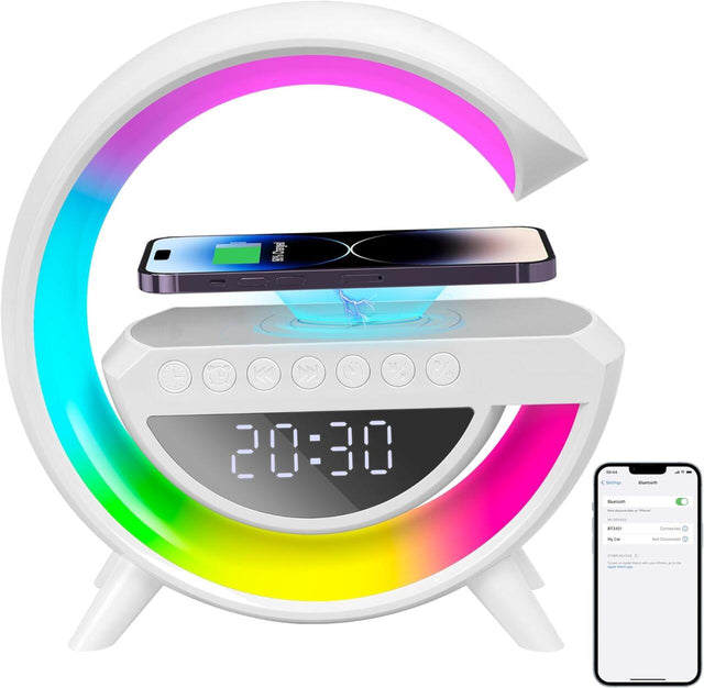 Altavoz Bluetooth 3 en 1 con lámpara LED
