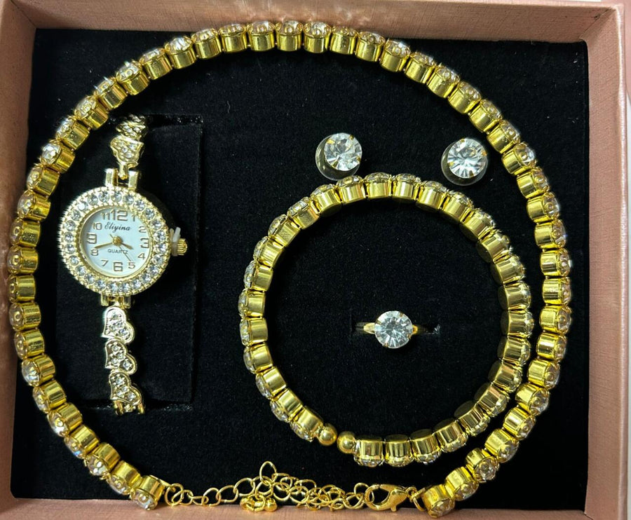 Conjunto de joyas dorado aleatorio | ViamoMas