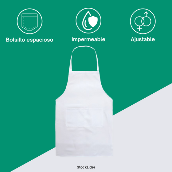 Delantal impermeable doble capa | ViamoMas