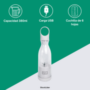 Batidora portátil recargable para smoothies