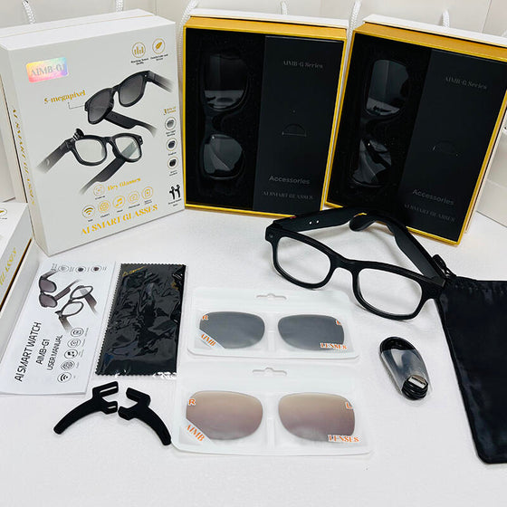 Gafas inteligentes Bluetooth con traducción