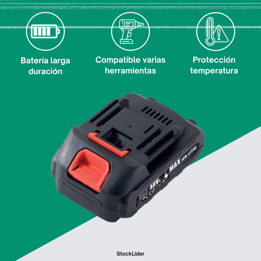 Batería Recargable 48V 9000 mAh