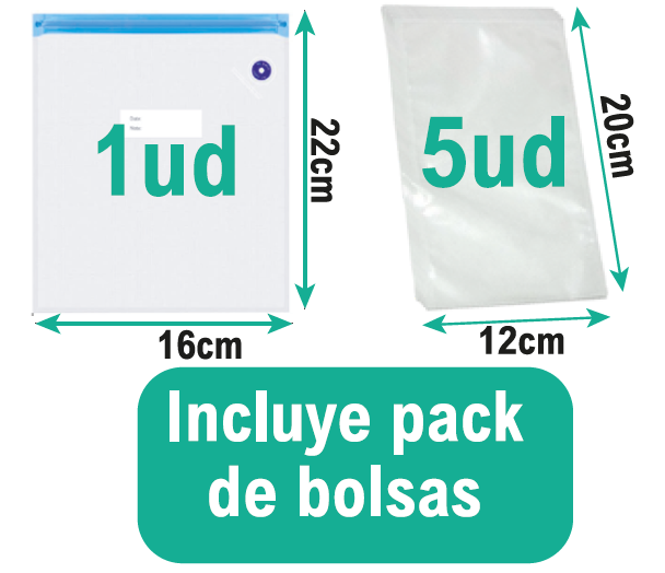 Selladora multifunción USB para bolsas