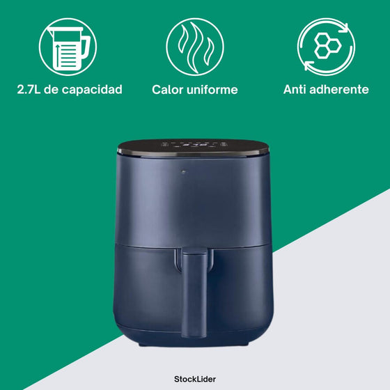 Freidora de aire 2.7L compacta | ViamoMas