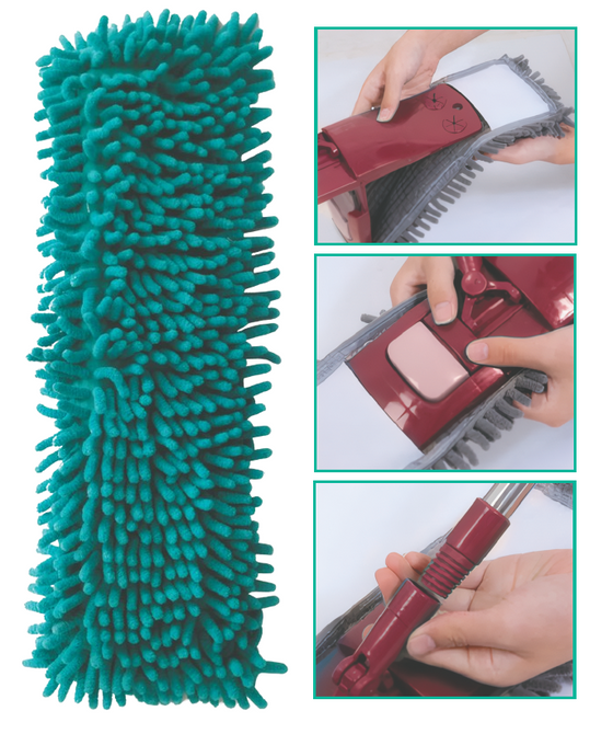 Recambio de mopa chenilla absorbente