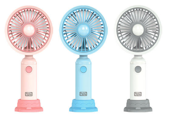 Ventilador portátil con base USB-C