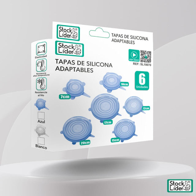 Tapa silicona multiusos para cocina