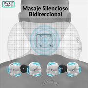Cojín masajeador para espalda y cuello