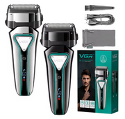 Afeitadora eléctrica húmedo y seco VGR 333