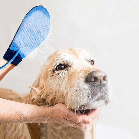 Guante de lavado para mascota | Limpieza fácil