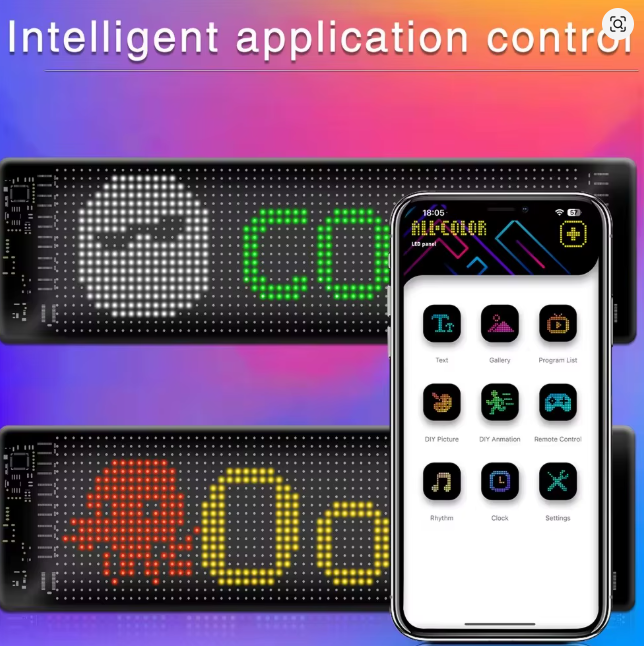 Panel LED Matrix 16x96 Plus flexible