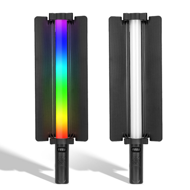 Luz RGB portátil USB-C para vídeos