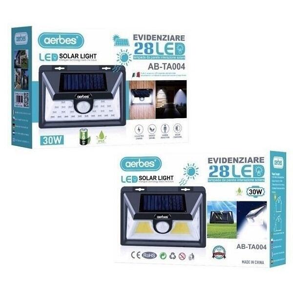 Luz exterior sin cables