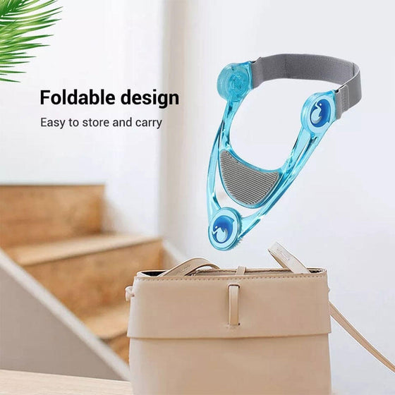 Soporte plegable para cuello cómodo