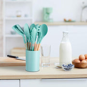 Set utensilios cocina silicona 12 piezas