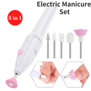Set profesional manicura eléctrico 5 en 1