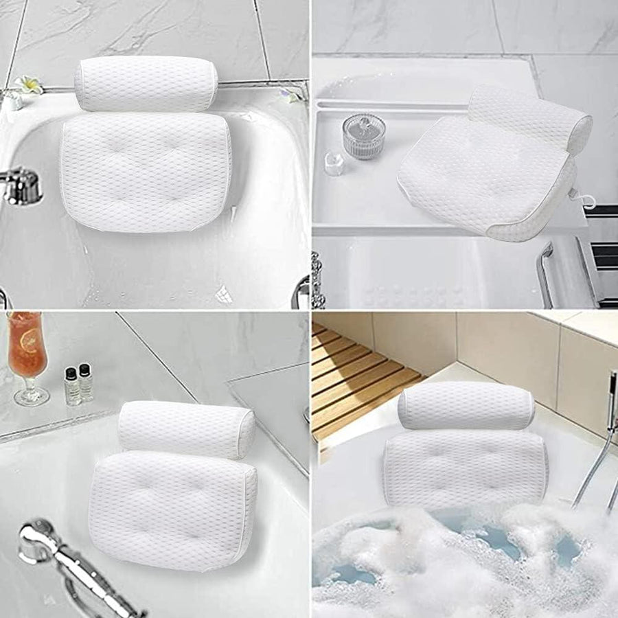 Almohada de baño cómoda para bañera