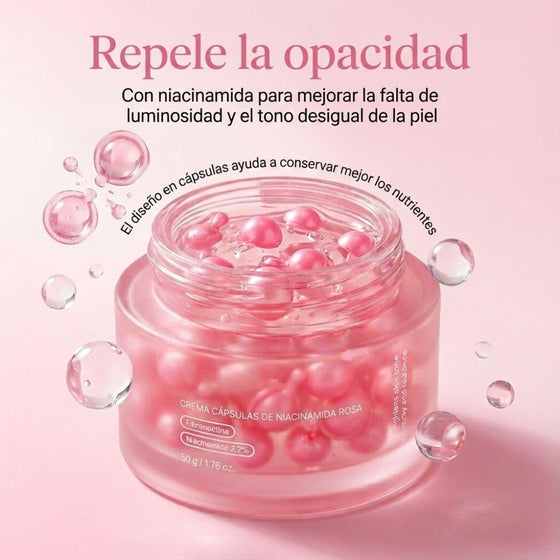 Crema coreana niacinamida y ácido hialurónico