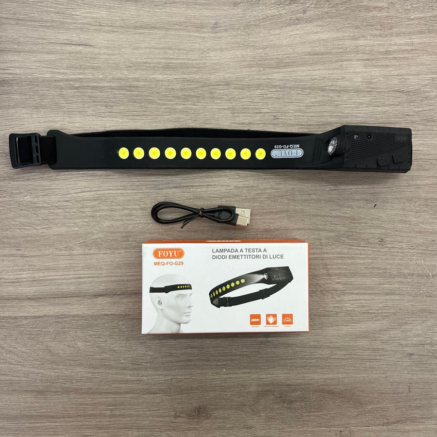 Linterna Cabeza para Exterior LED