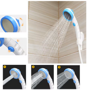 Regadera de ducha portátil recargable