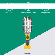 Lámpara de trabajo LED COB portátil