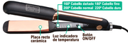 Plancha para el cabello cerámica 30s