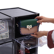 Cajas Zapatos Apilables Transparentes Pack 4