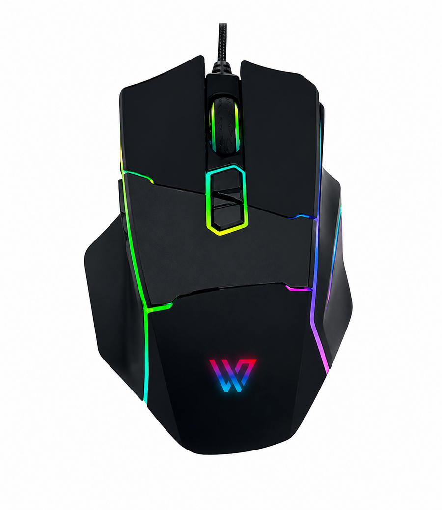 Pack Ratón Gaming RGB + Alfombrilla