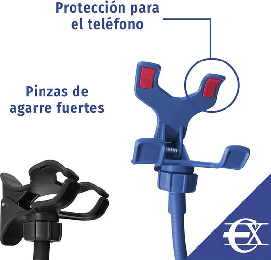 Soporte móvil pinza metal para coche y moto
