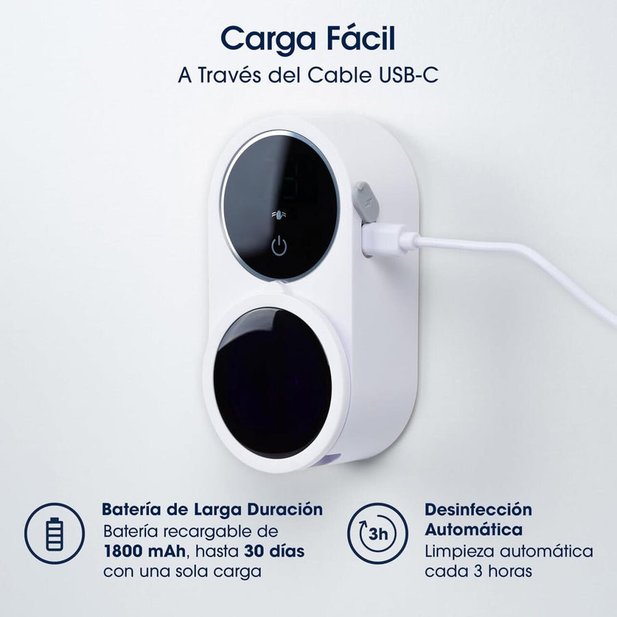 Soporte cepillo dientes esterilizador UV