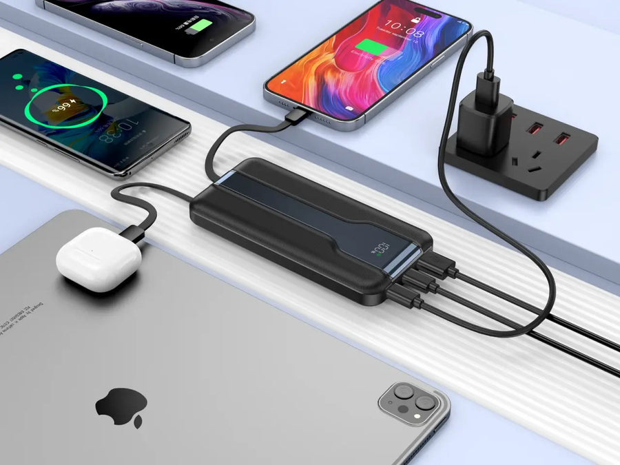 Power Bank 10000mAh con Pantalla Digital