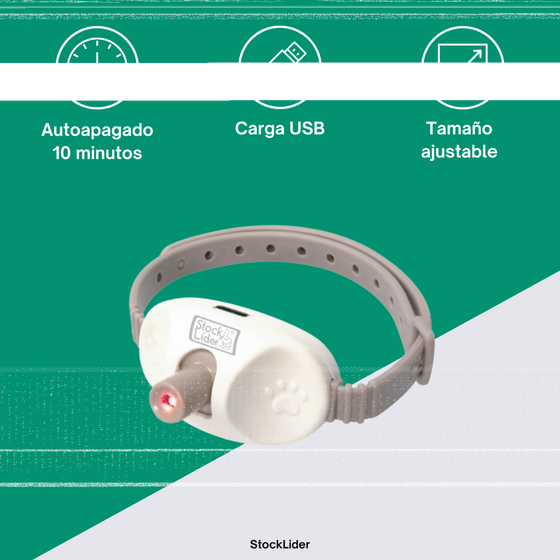 Collar láser para mascotas | Juego activo