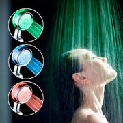 Cabezal de ducha LED con filtro